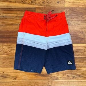 Boys Quicksilver Swim Trunks Size 7